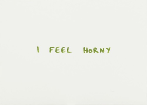 I Feel Horny (First edition) by Karim Zeriahen
