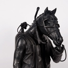 Scuba Horse (Sculpture) (Bronze) by Faile