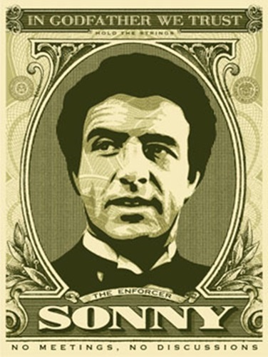 Godfather - Sonny  by Shepard Fairey