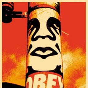 Obey Pole by Shepard Fairey