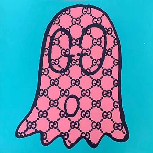 gucci ghost art