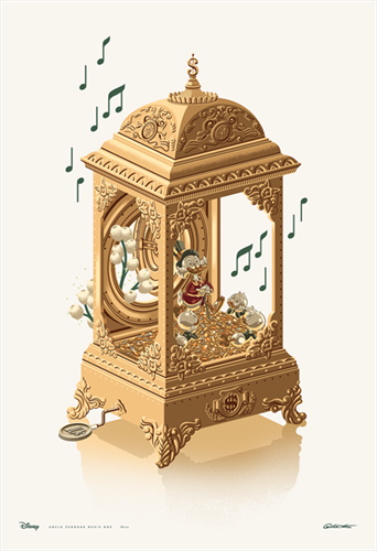 Music Box - Uncle Scrooge  by George Caltsoudas