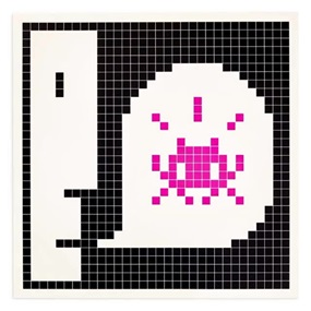 Alert : System Infected (Pink (2021 Edition)) by Space Invader
