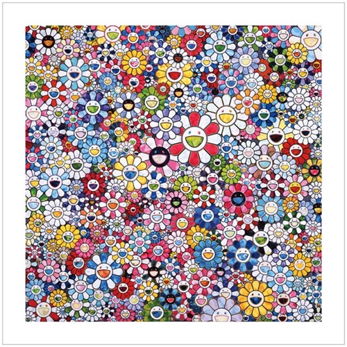 Smiling Flowers  by Takashi Murakami