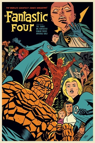Fantastic Four  by Michael Cho