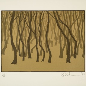 Midwich Glade (Gold) by Stanley Donwood