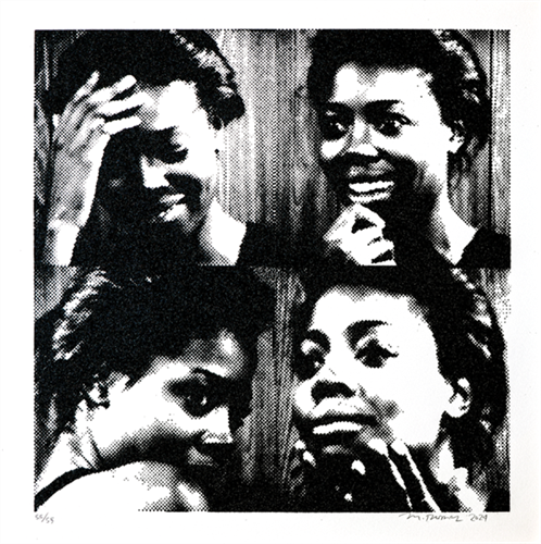 Screen Test  by Mickalene Thomas