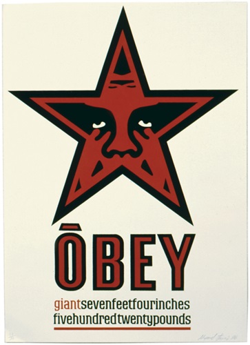 Obey Star (First edition) by Shepard Fairey