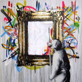 Abstract Buffer (Canvas) by Martin Whatson