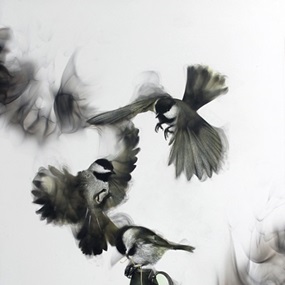3 Chickadees And 1 Grenade by Spazuk