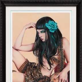Queen Of The Land (Deluxe Framed Edition) by Brian Viveros