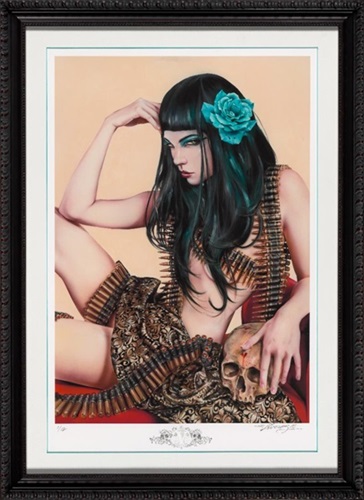 Queen Of The Land (Deluxe Framed Edition) by Brian Viveros
