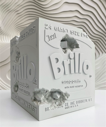 Eroded Brillo Box (First Edition) by Daniel Arsham