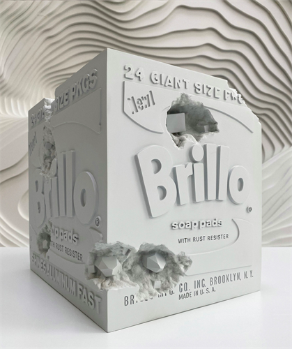 Eroded Brillo Box (First Edition) by 