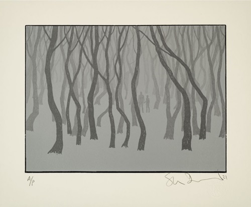 Midwich Glade (Silver) by Stanley Donwood