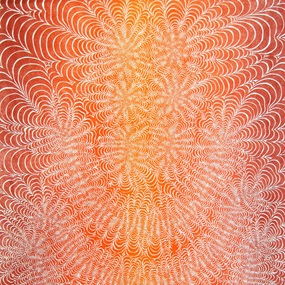 Triple Happiness (Orange Sunset) by Kelsey Brookes