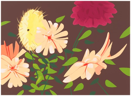Late Summer Flowers  by Alex Katz