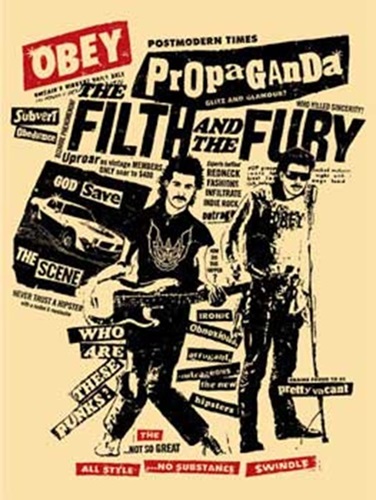 Filth & Fury  by Shepard Fairey