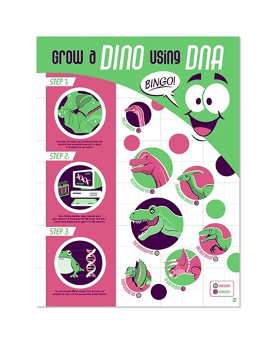 Dino DNA  by Dave Perillo