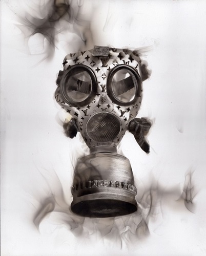 Louis-Vuitton Gas Mask  by Spazuk