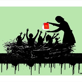 Feeding Time (Green) by Tabby