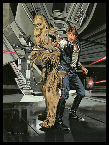 Han & Chewie (First Edition) by Paul Mann