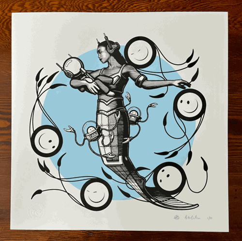 Mechanical Mermaid Swims With Squillads (Special) by The London Police