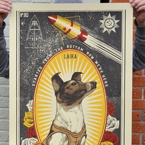 Laika by Ravi Zupa, Arna Miller Editioned artwork | Art Collectorz
