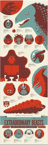 Extraordinary Beasts Of The Natural World  by Tom Whalen