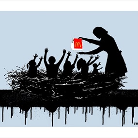 Feeding Time (Blue) by Tabby