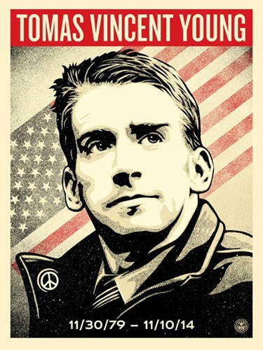 Tomas Young Tribute  by Shepard Fairey