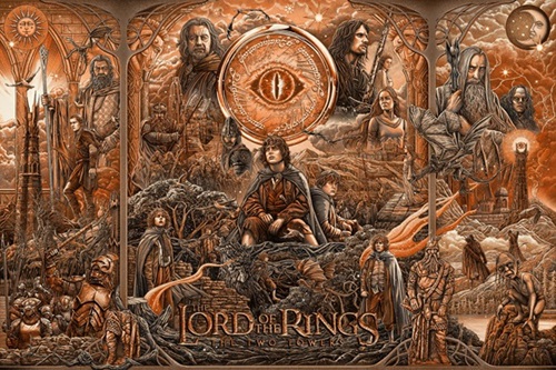 The Lord Of The Rings: The Two Towers (Variant) by Ise Ananphada