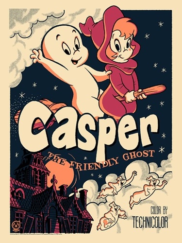 Casper The Friendly Ghost (Variant) by Ian Glaubinger