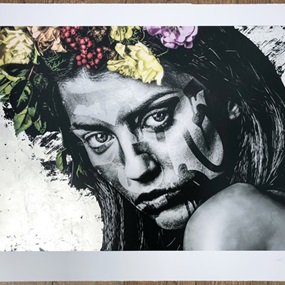 Cold Tenderness (White Gold Leaf) by Snik