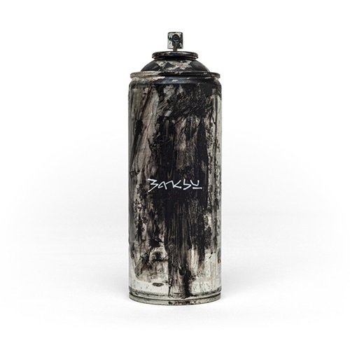 Black (Spraycan)  by Banksy