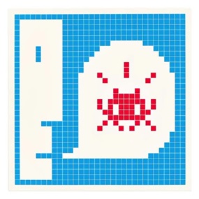 Alert : System Infected (Blue (2021 Edition)) by Space Invader