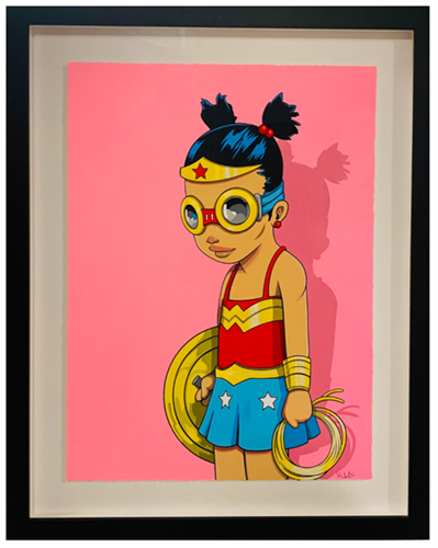 Wonder (Pink) by Hebru Brantley