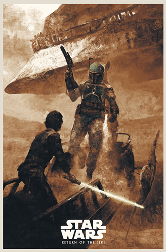 Return Of The Jedi - Skywalker Returns  by Karl Fitzgerald