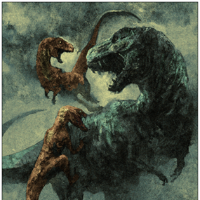 Jurassic Park (Variant) by Karl Fitzgerald