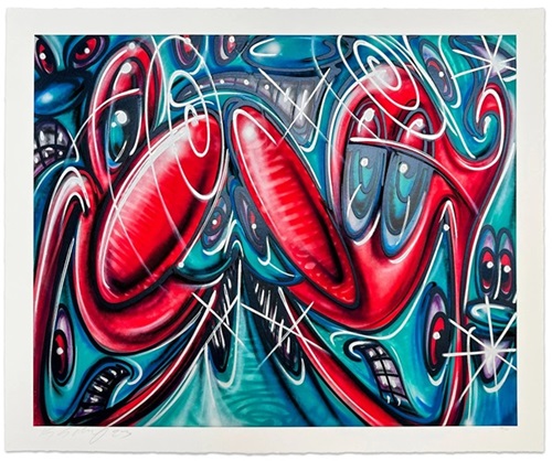 NEWAZY  by Kenny Scharf