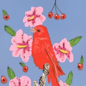 Red Song by Ann Craven