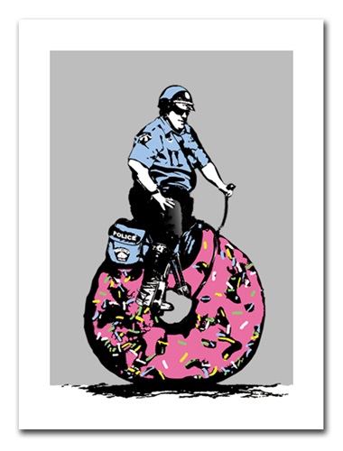 Donut Cop  by Rene Gagnon