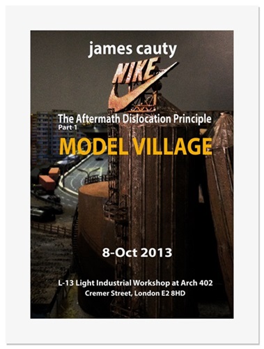 ADP Promo Preview Print 2 - Model Village  by James Cauty