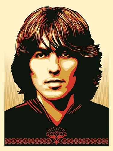 George (Red Version) by Shepard Fairey