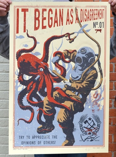 It Began As A Disagreement (Hand-Finished) by Ravi Zupa | Arna Miller