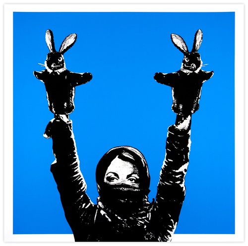 Protester (Blue) by Dot Dot Dot