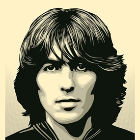 George (Silver Version) by Shepard Fairey