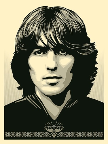 George (Silver Version) by Shepard Fairey