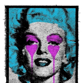 Marilyn (Blue / Purple) by Pure Evil