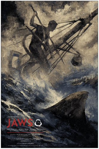 Jaws (Variant) by Karl Fitzgerald